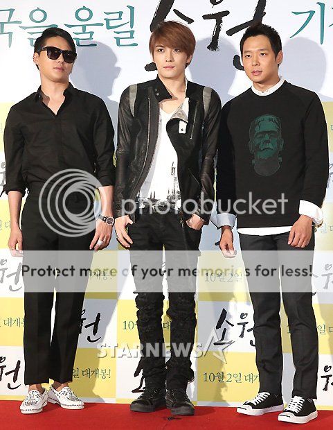 [press pics] 130923 jyj at "wish" vip premiere